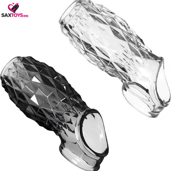 2pcs-new-soft-silicone-sleeve-extension 2Pcs New Soft Silicone Sleeve Extension