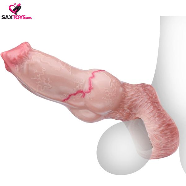 Realistic Penis Sleeve Wolf Dildo
