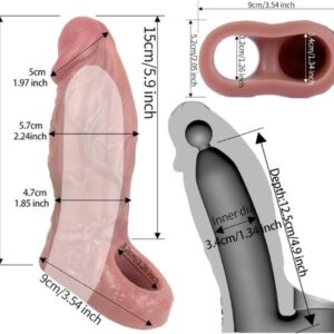 Male Silicone Penis Sleeve