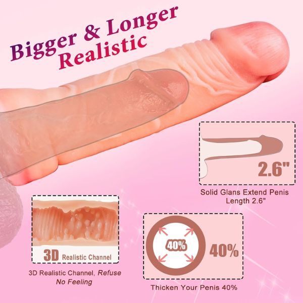 8.4 inch Realistic Soft Dildo