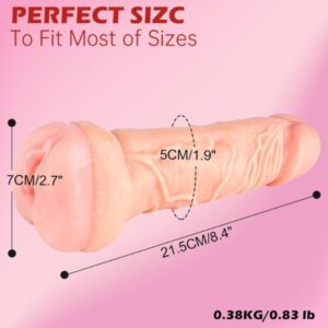 8.4 inch Realistic Soft Dildo