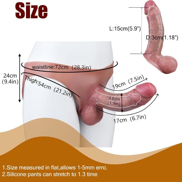 WearableWearable Realistic Male Penis Sleeve Realistic Male Penis Sleeve