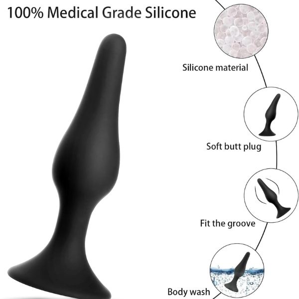 5PCS Silicone Anal Training Kit