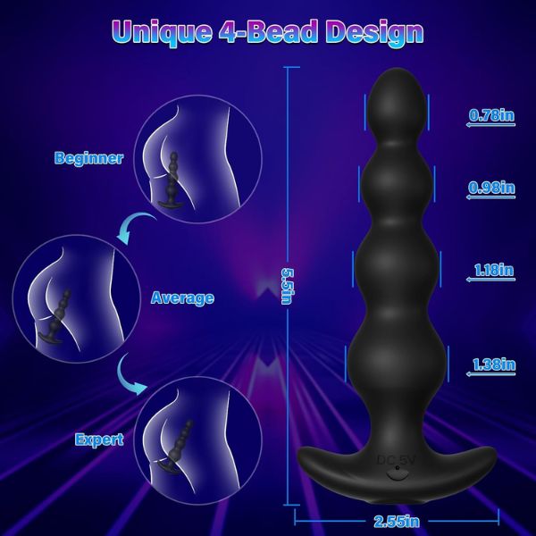 Vibrating Butt Plug with App Control