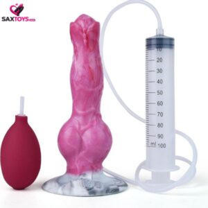 Realistic Wolf Ejaculating Pink Dildos