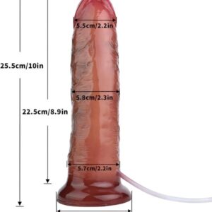 10 Inch Realistic Squirting Dildo