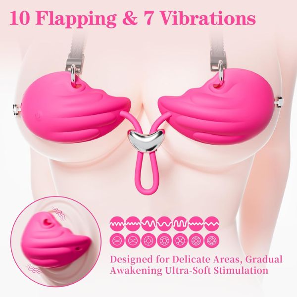 Clamps Nipple Vibrator Sex Toys for Women