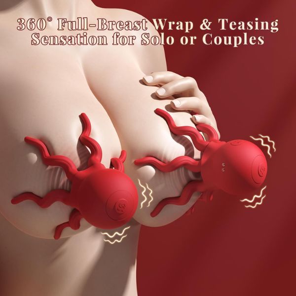 Octopus Wearable Nipple Vibrator