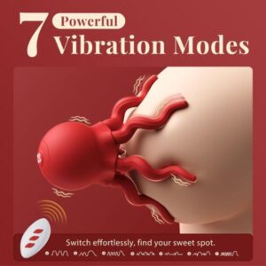 Octopus Wearable Nipple Vibrator