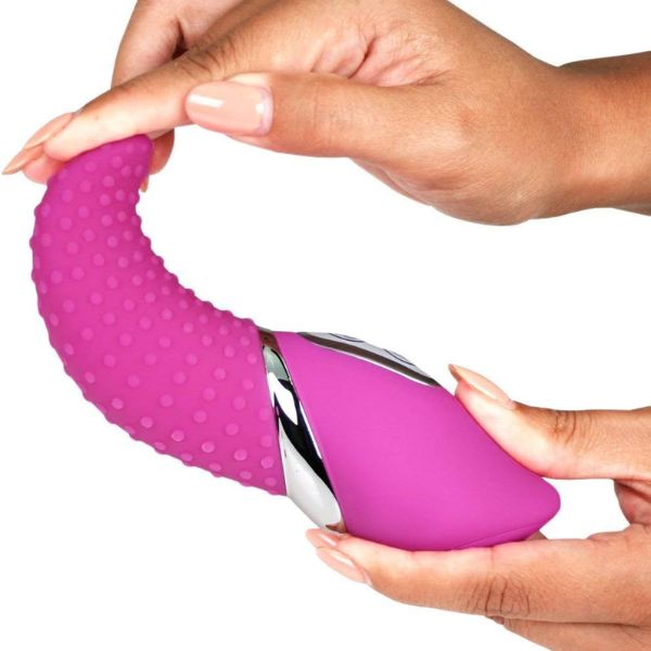 Textured Silicone Tongue Vibrator