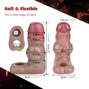 Reusable Soft Penis Sleeve