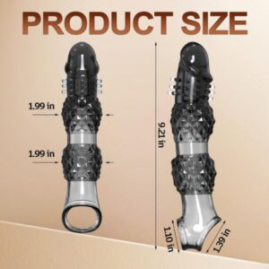 Bigger Double Open Realistic Sleeve Extender