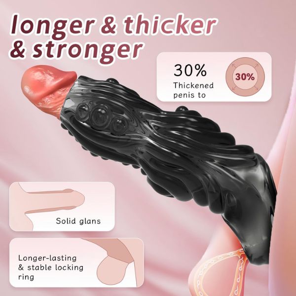 Newly Soft Silicone Sleeve Extension
