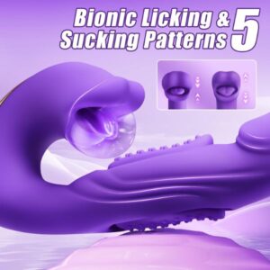 Vibrator Tongue Licking Toy for Women
