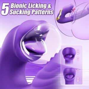 Vibrator Tongue Licking Toy for Women