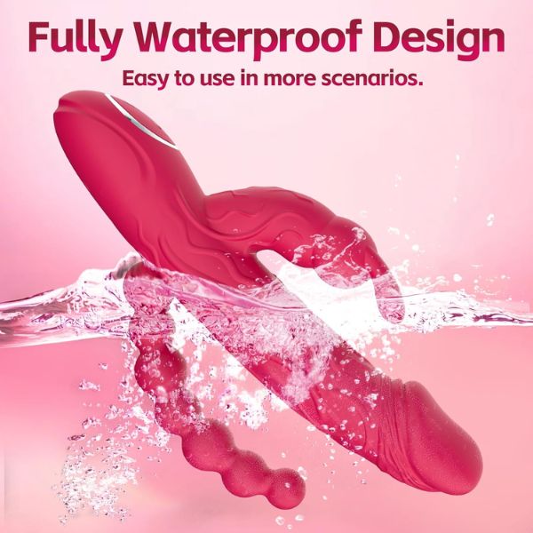 Rabbit G Spot Realistic Dildo Clit Vibrator
