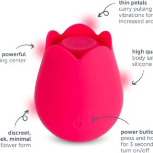 plusOne Rose Toy Vibrator for Women