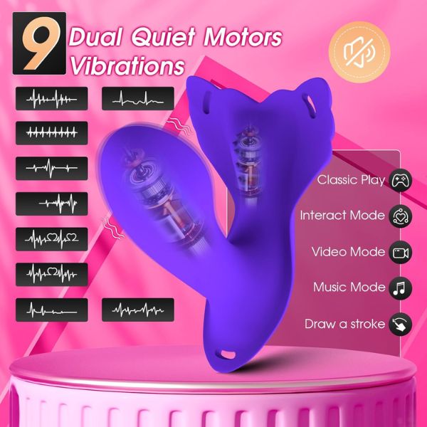Panty Wearable Vibrator Insert Dildo
